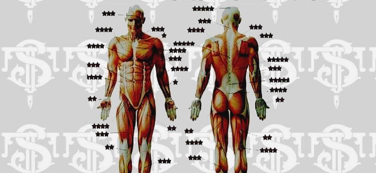 مقدار درد تاتو/تتو در نقاط مختلف بدن